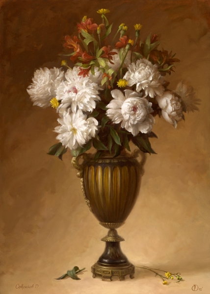 Bouquet of peonies
